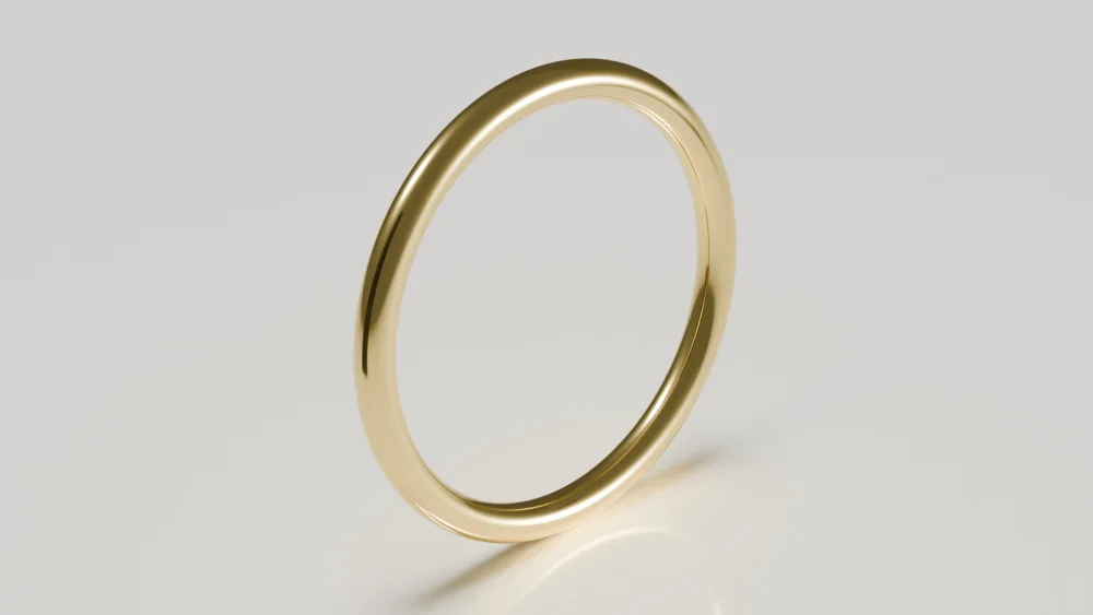 Classic Court — Yellow Gold