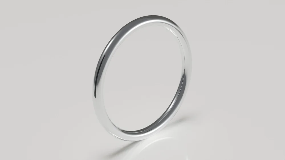 Classic Court — White Gold
